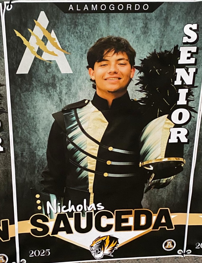 Tiger Senior Nicholas Sauceda Selected to the Prestigious Academy Drum and Bugle Corp