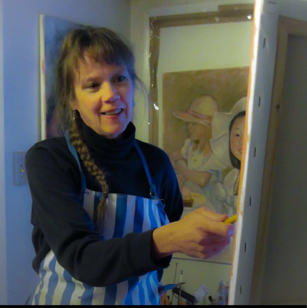 Deborah Wenzel opening at the Otero Artspace In June