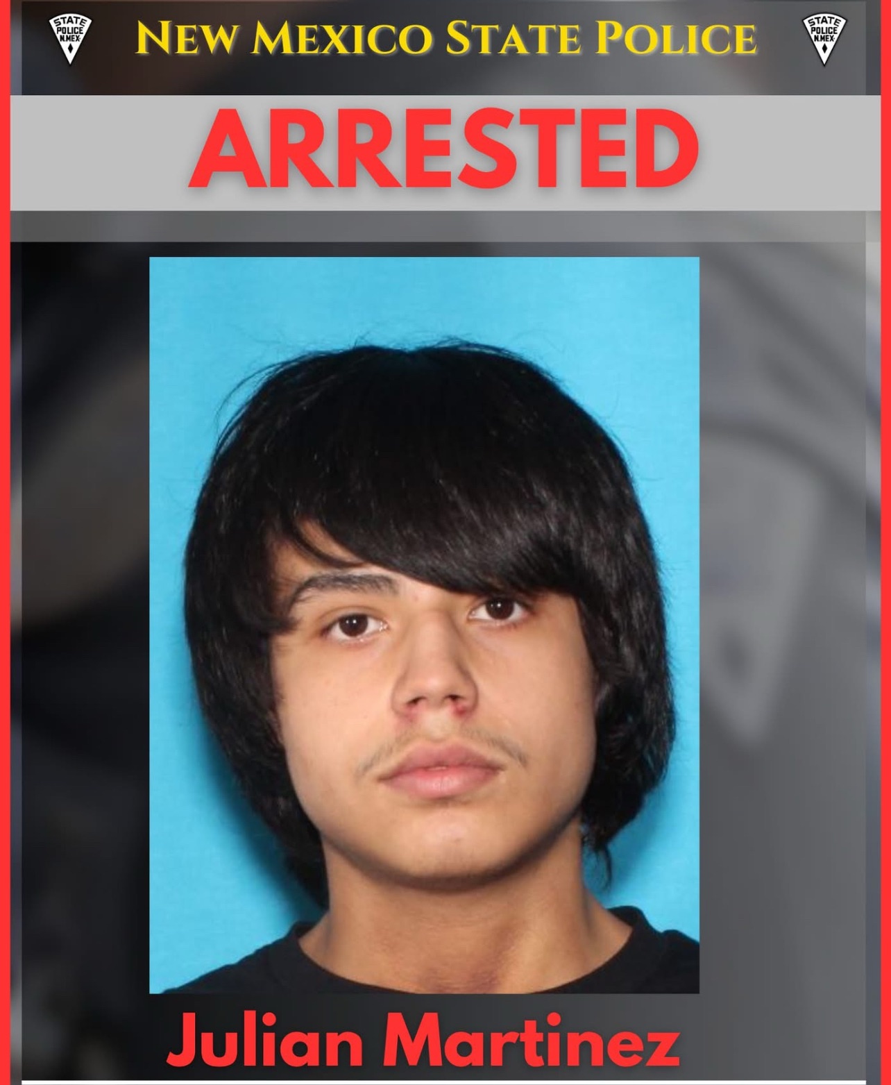 NM State Police Arrest Julian Martinez