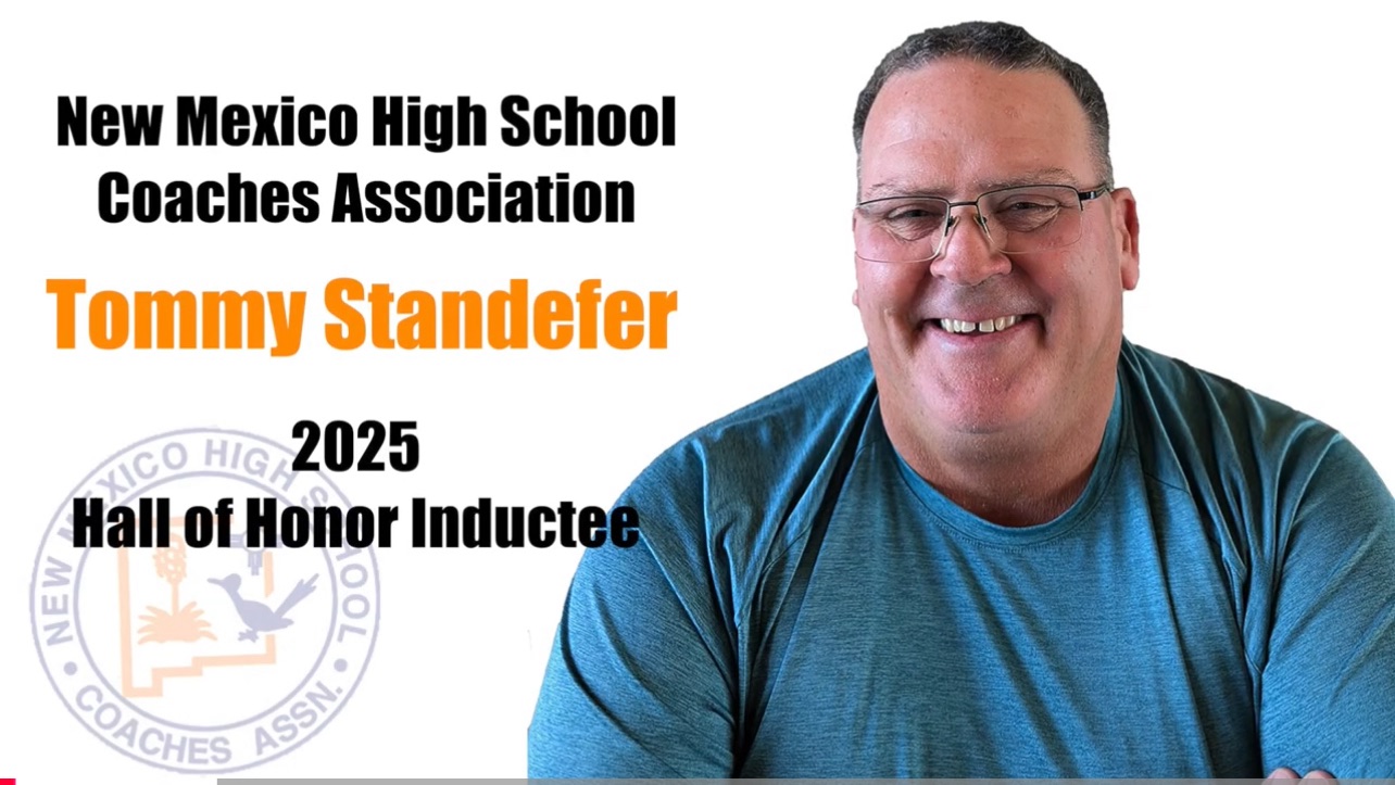 NMHSCA Inducted Tommy Standefer in Hall of Fame