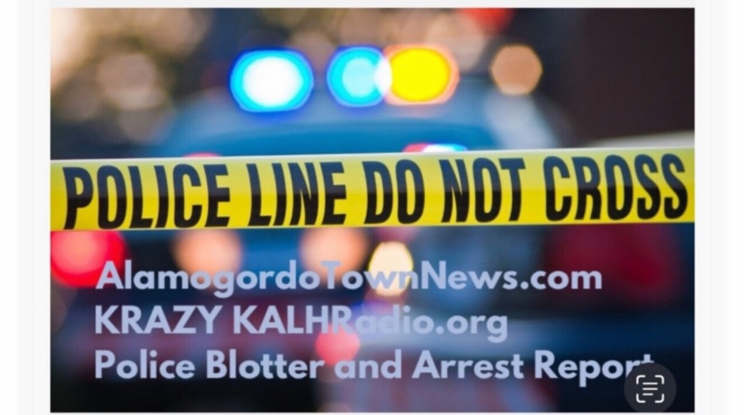 Alamogordo Police and Arrest Report thru Aug 3