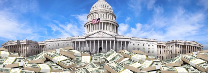 Federal Budget Deficit Trending Upward to 120% of GDP ($53 trillion) by 2035