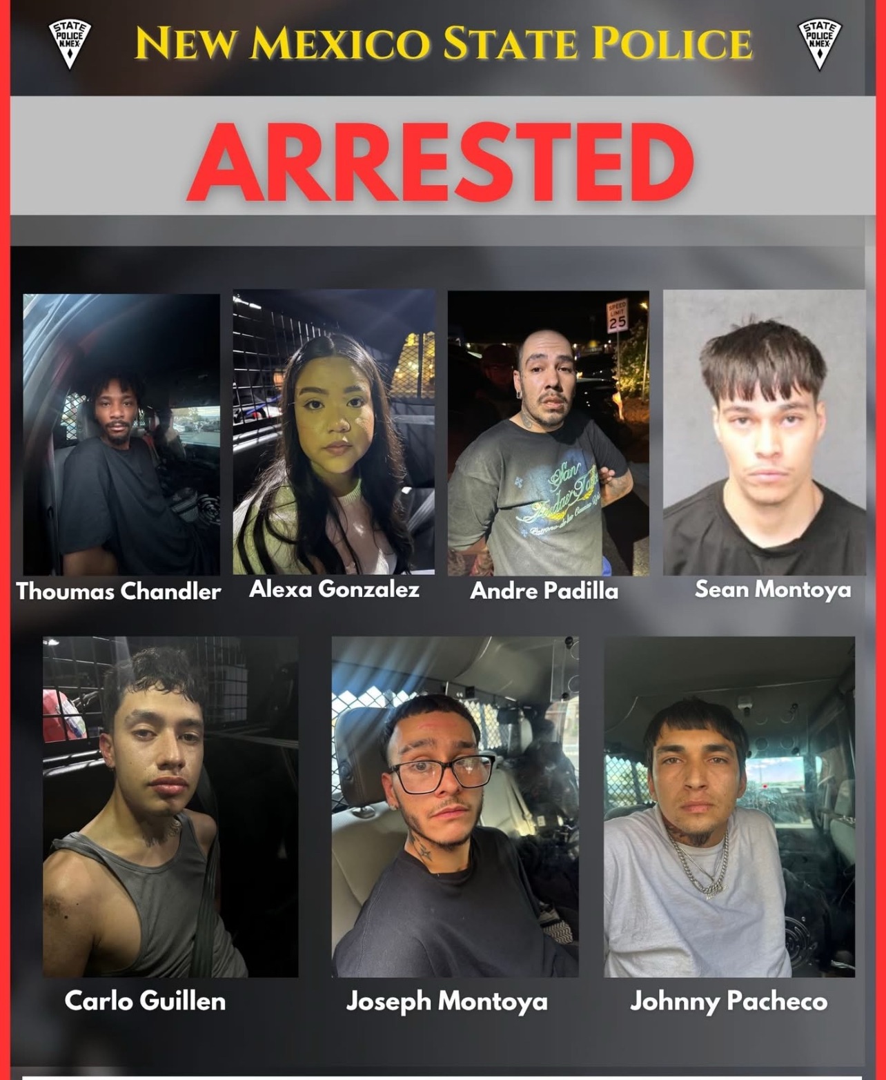 New Mexico State Police Conducts Narcotics Investigations in Albuquerque