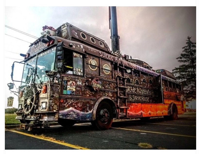A Bus on White Sands Boulevard: How a Rolling Memorial Reinforces a Mental Health Discussion in Alamogordo
