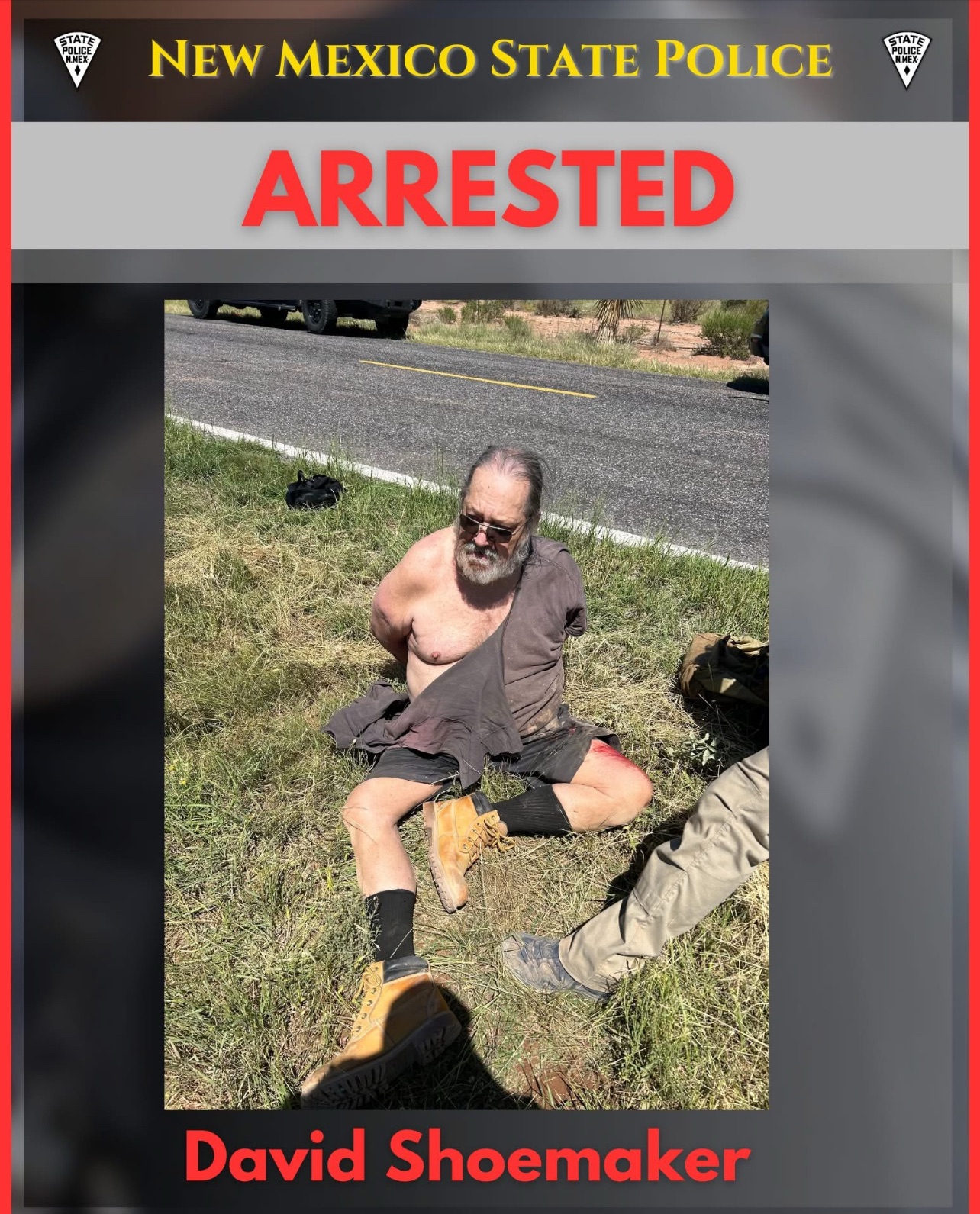 NMSP Arrests Armed Suspect Following Carjacking and Pursuit