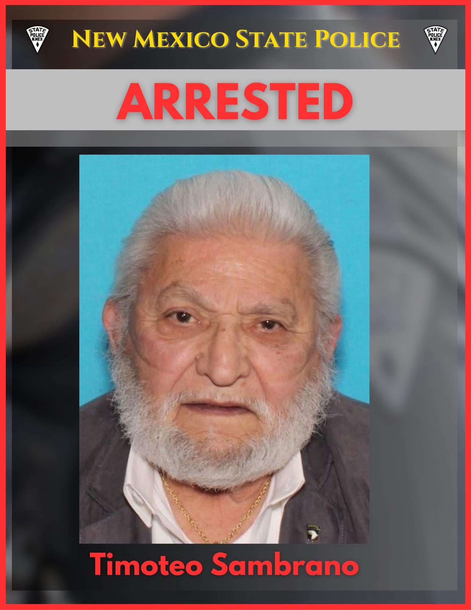 New Mexico State Police arrest man for child sex crime in Curry County.