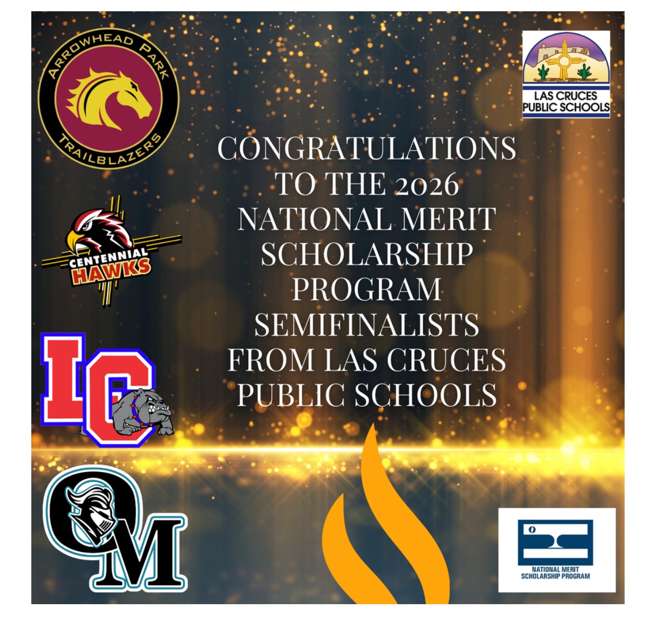 Nine Las Cruces Students and One Alamogordo Senior Named National Merit Semifinalists for 2025–2026