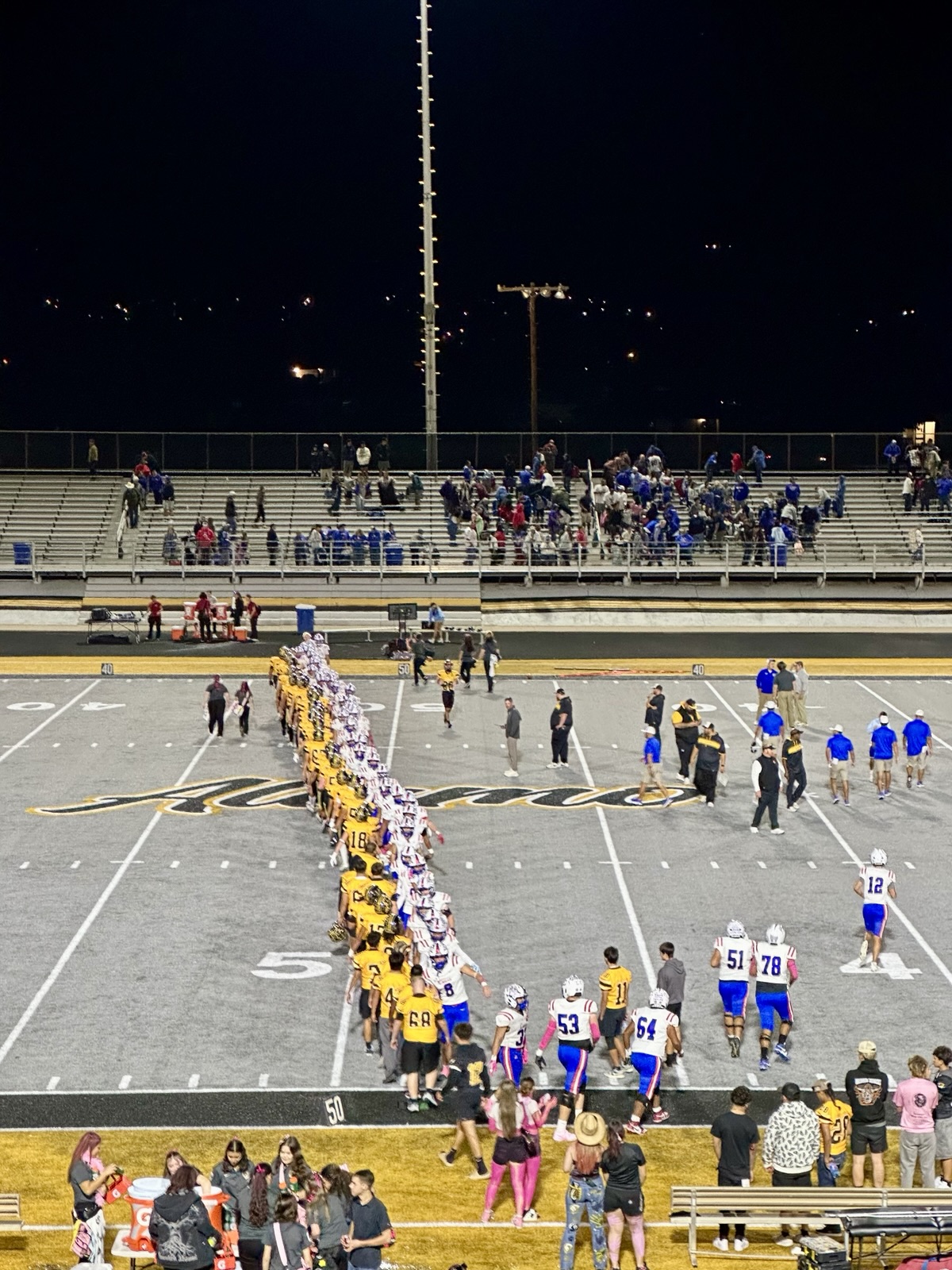 Las Cruces Supremacy Over Alamogordo 47-0