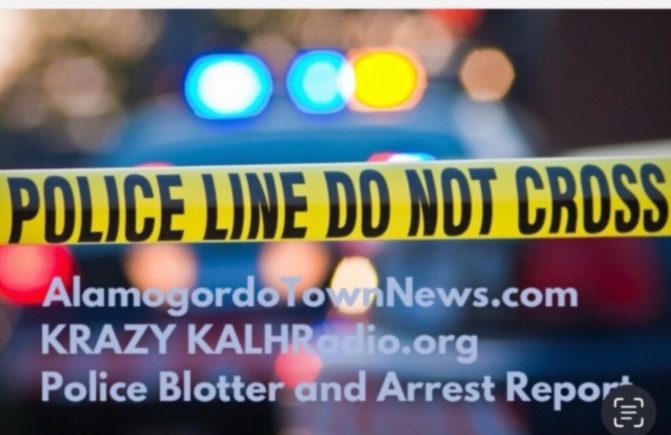 Alamogordo Police Log: Assaults, Juvenile Offenses, Drug Arrests, and Property Crimes Mark Week of October 27–November 2