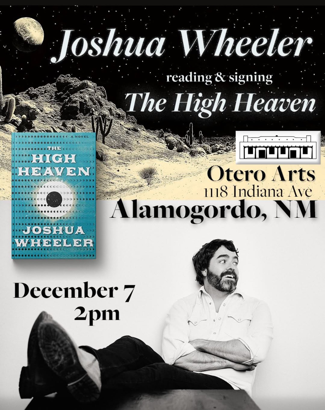 Save the Date & Review: Joshua Wheeler Book Signing December 7th