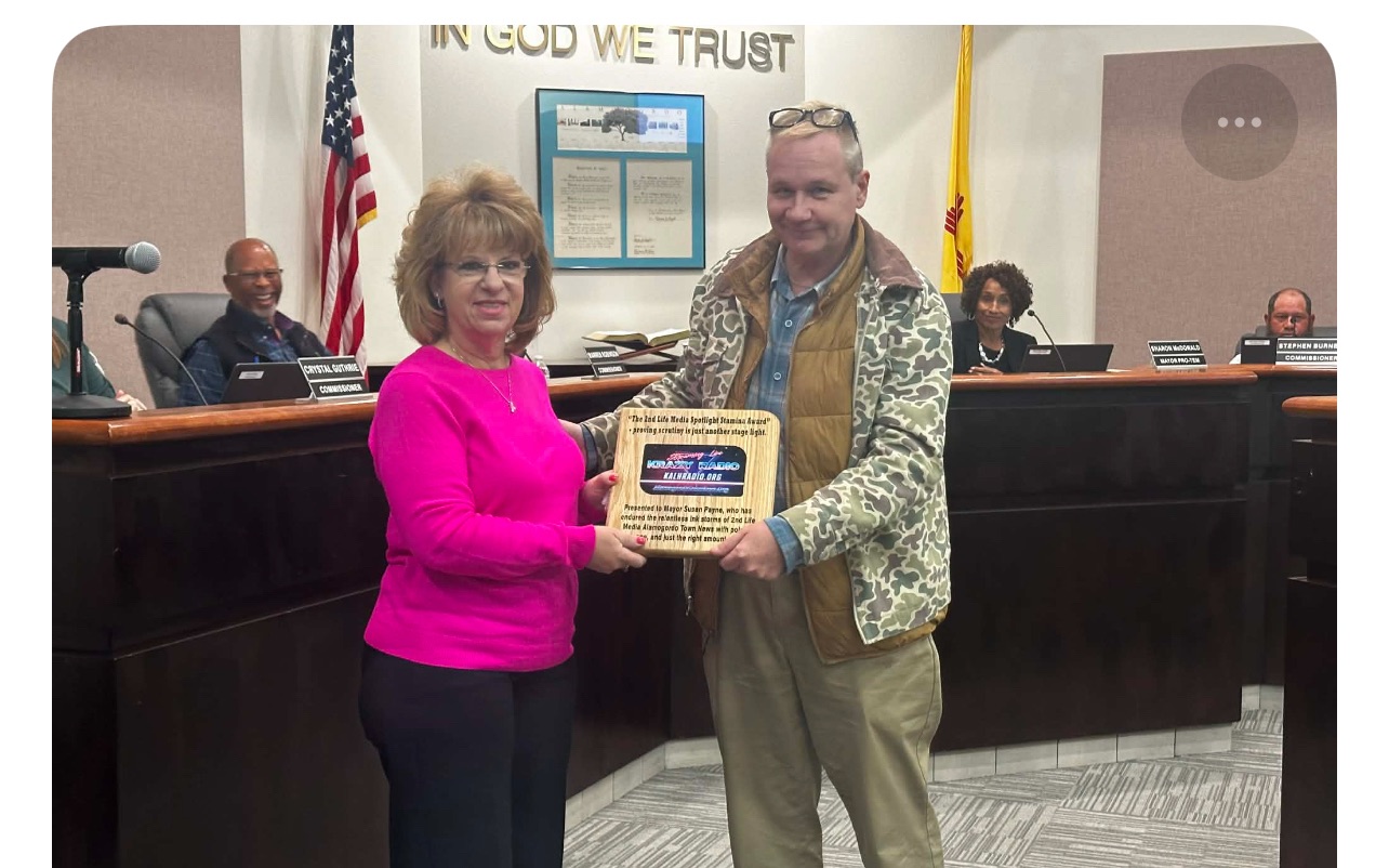“Spotlight Stamina Award” Local Independent Media Honors Mayor Payne’s Endurance Under Scrutiny in Final Meeting