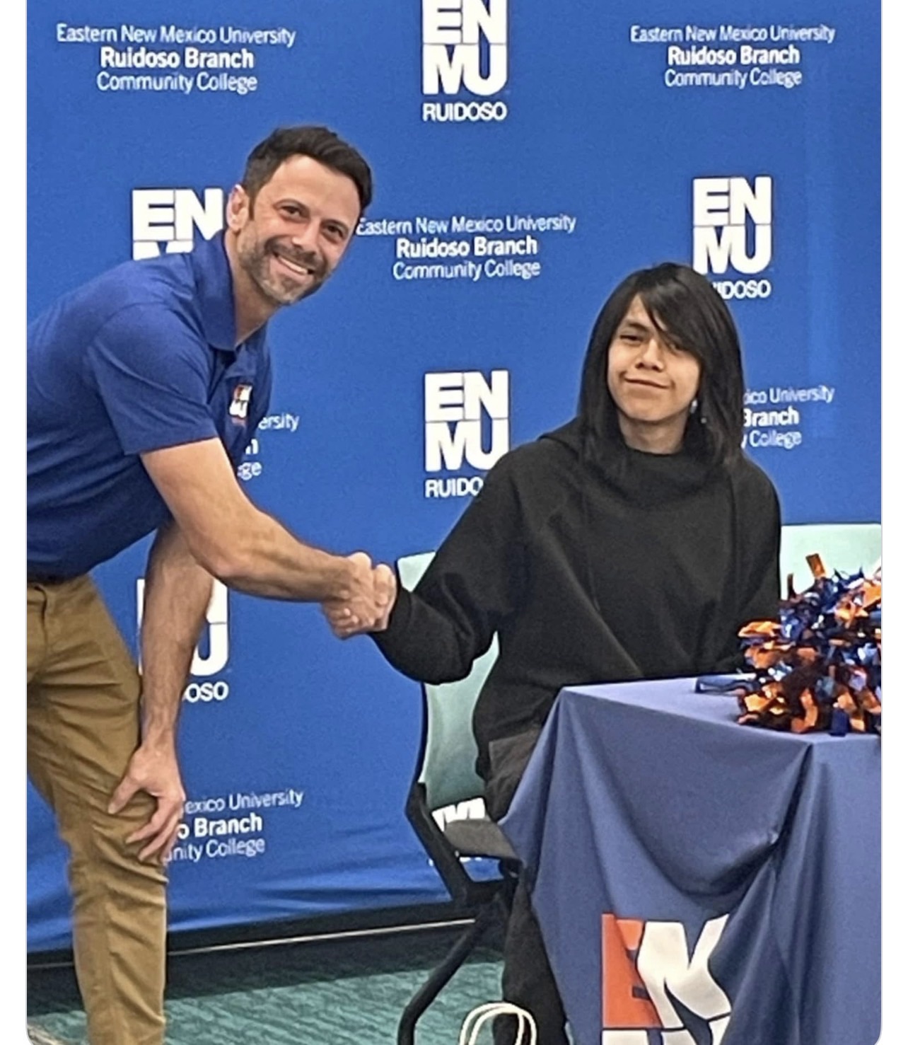 Gavin Castillo Of Mescalero Apache Tribe Signs Letter of Intent