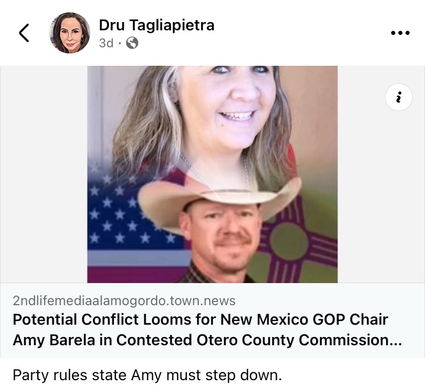 Internal Rift Deepens in New Mexico GOP as Chair Amy Barela Defies Calls to Resign Amid Contested Otero County Race