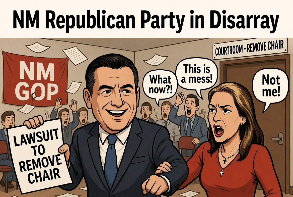 GOP Civil War Heads to Court: Lawsuit Being Filed Monday to Remove New Mexico Republican Party Chair Amy Barela