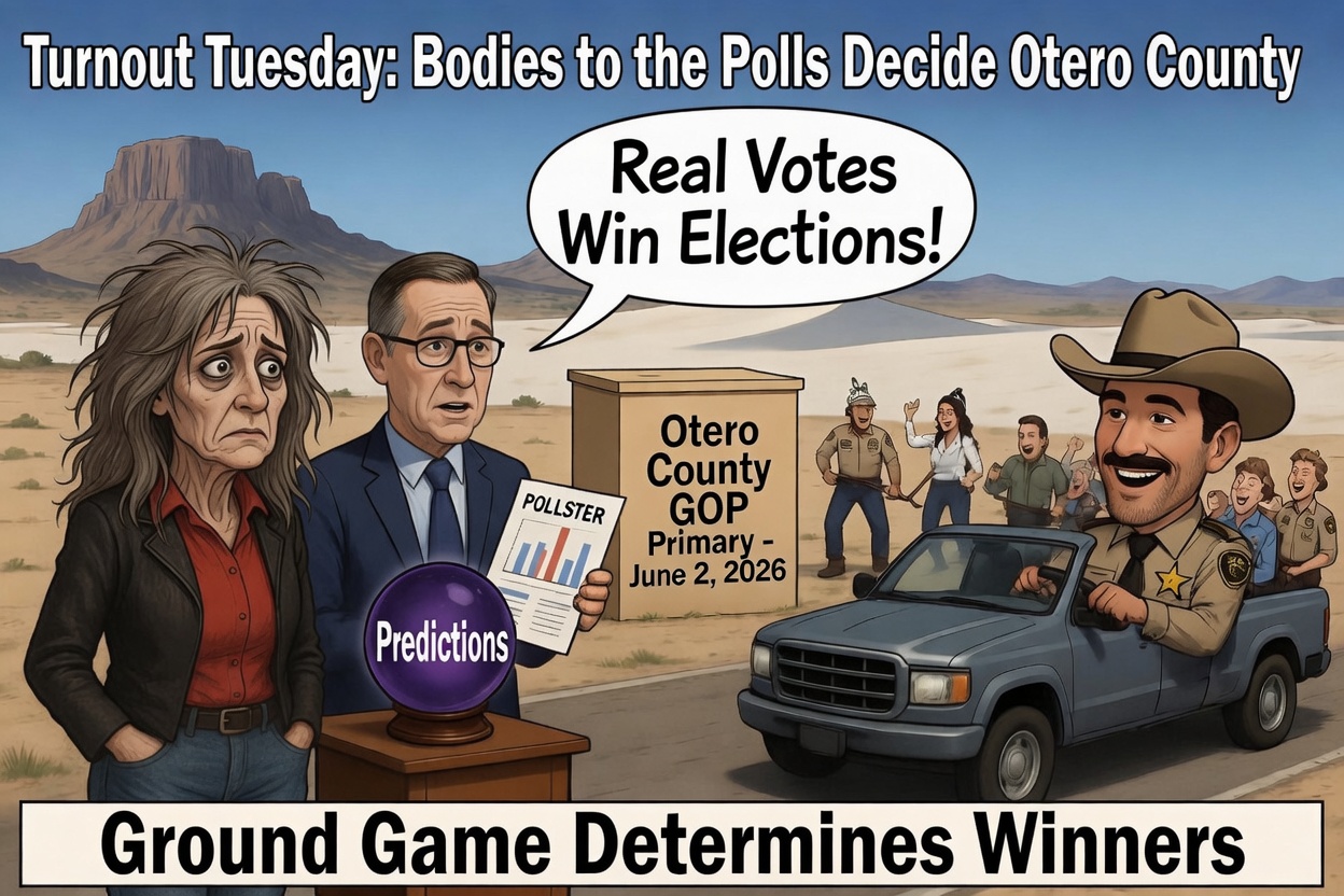 Lawsuits, a Fake Profile and a County in Play: Inside Otero County’s June 2 Primary Odds on Winners