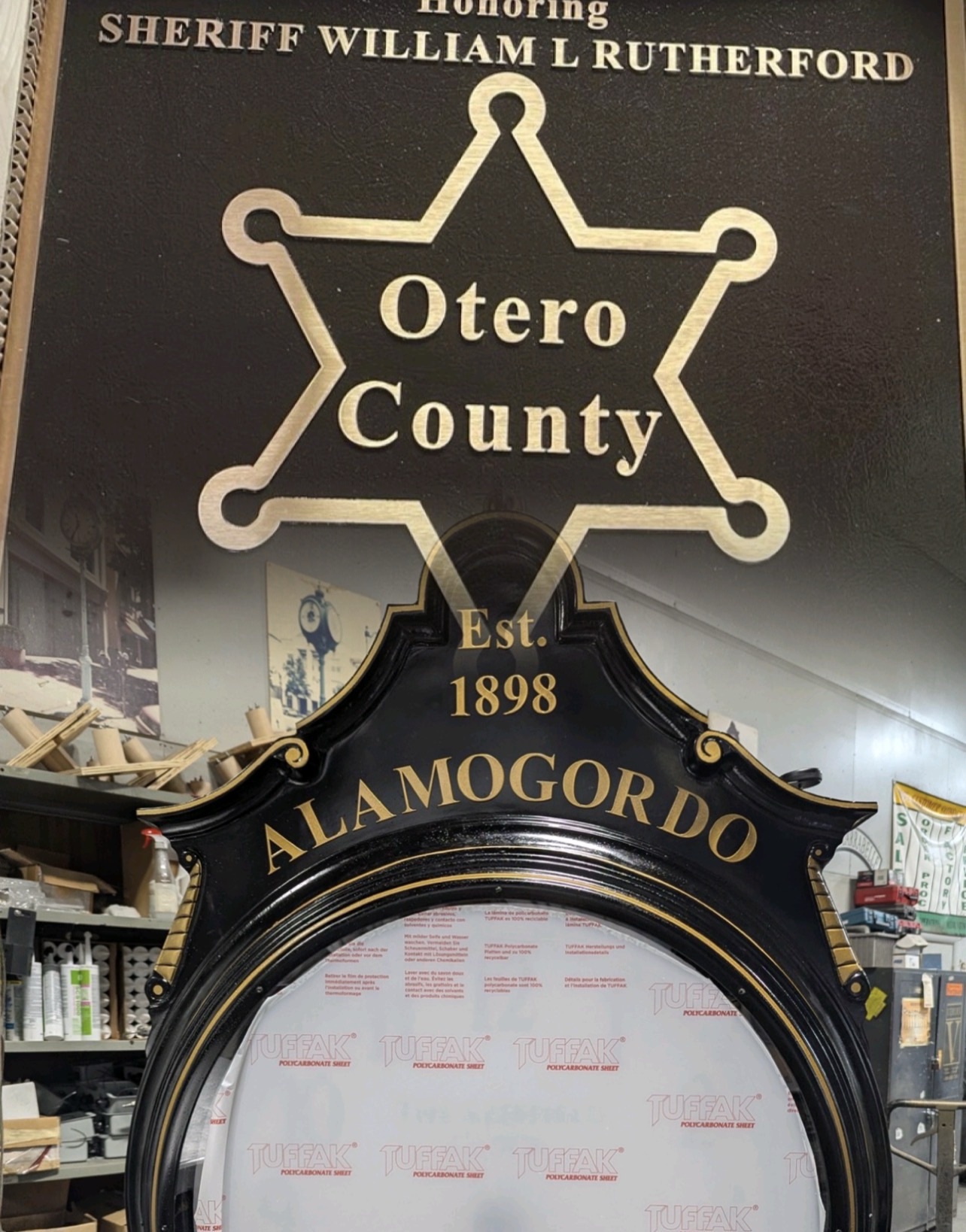 City of Alamogordo Set to Dedicate Sheriff Memorial and Sheffield Family Clock in Historic Downtown