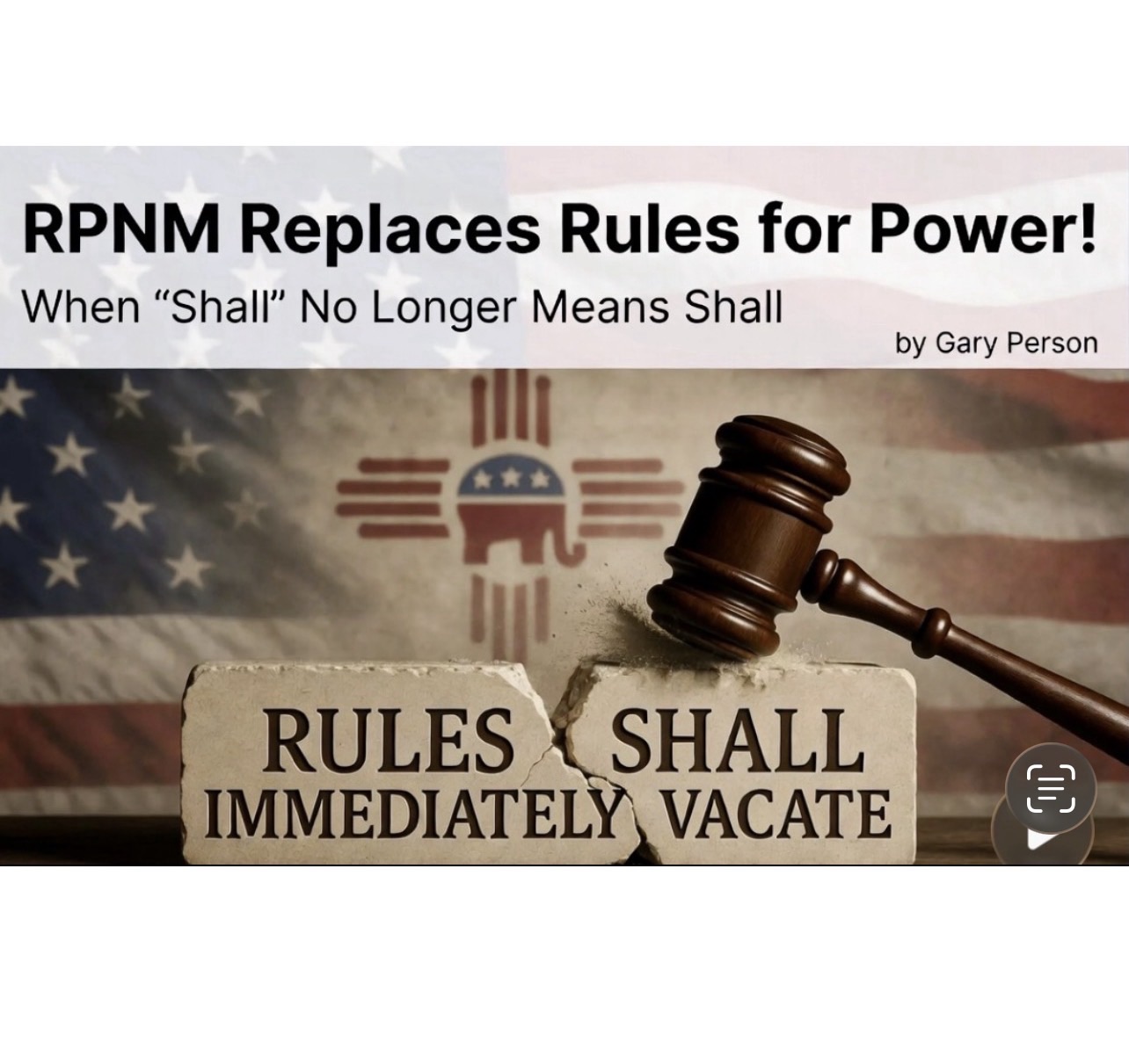RPNM Replaces Rules for Power! by By Gary Person