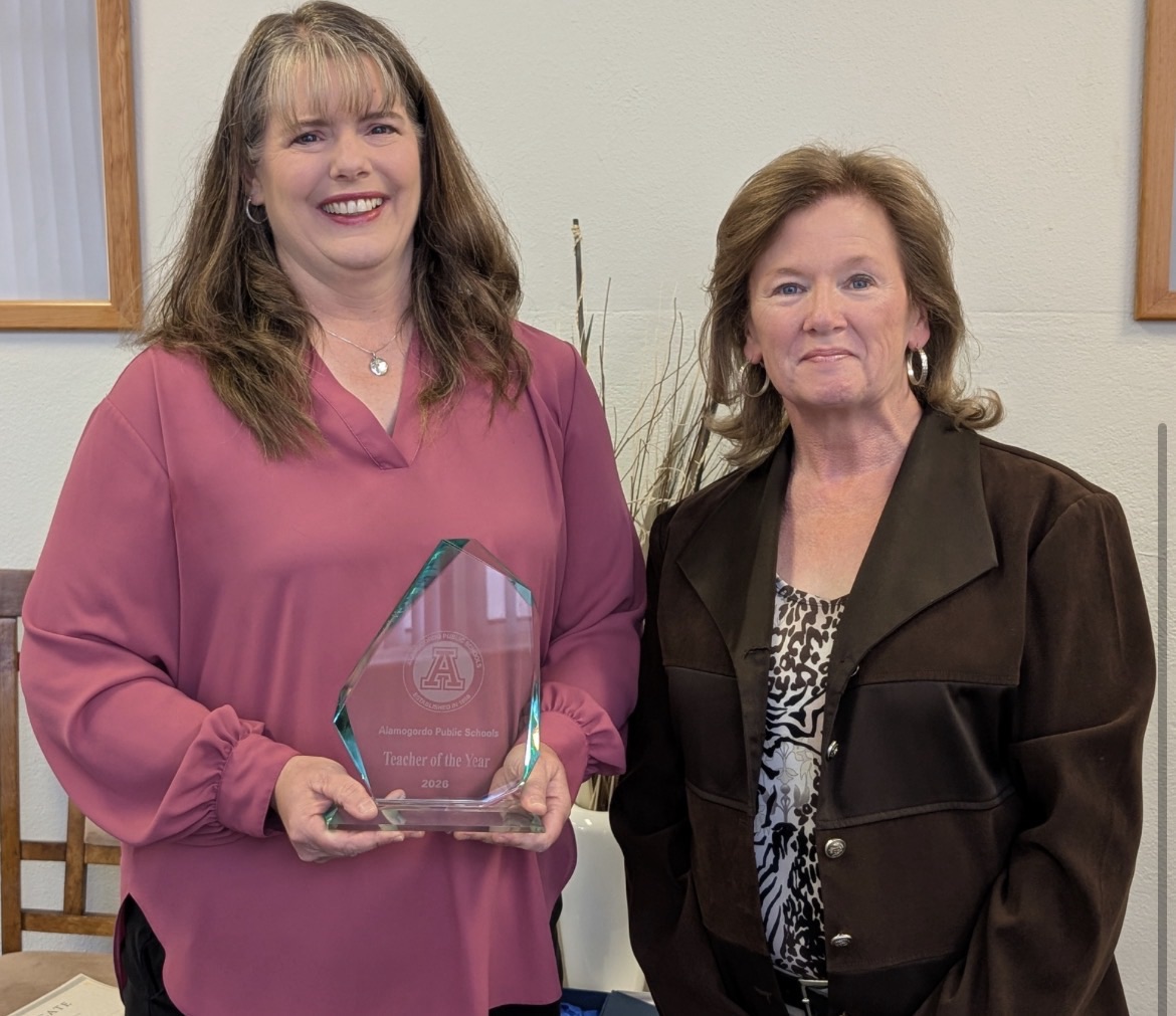 North Elementary Kindergarten Teacher Jill Clark Named Alamogordo Public Schools 2026 Teacher of the Year