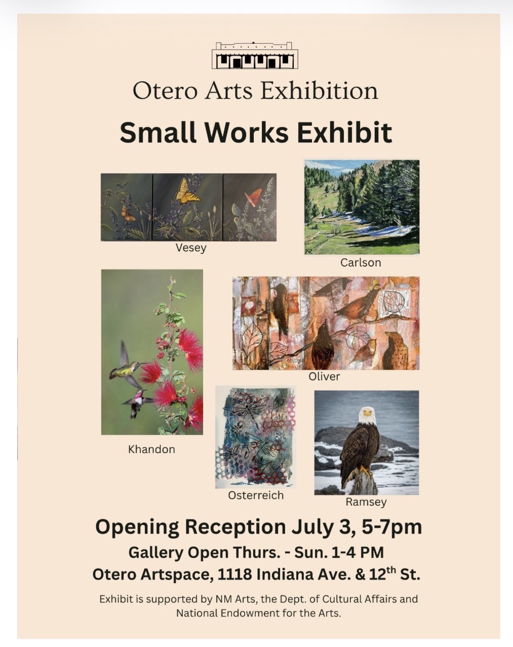 Otero Arts Launches Vibrant July Season with Small Works Exhibition and Packed Calendar of Community Events
