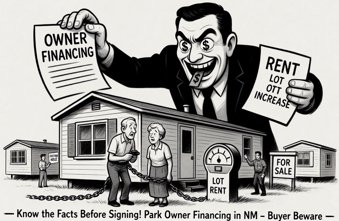Park Owner Financing Your Mobile Home, Know the Facts By Gary Perry