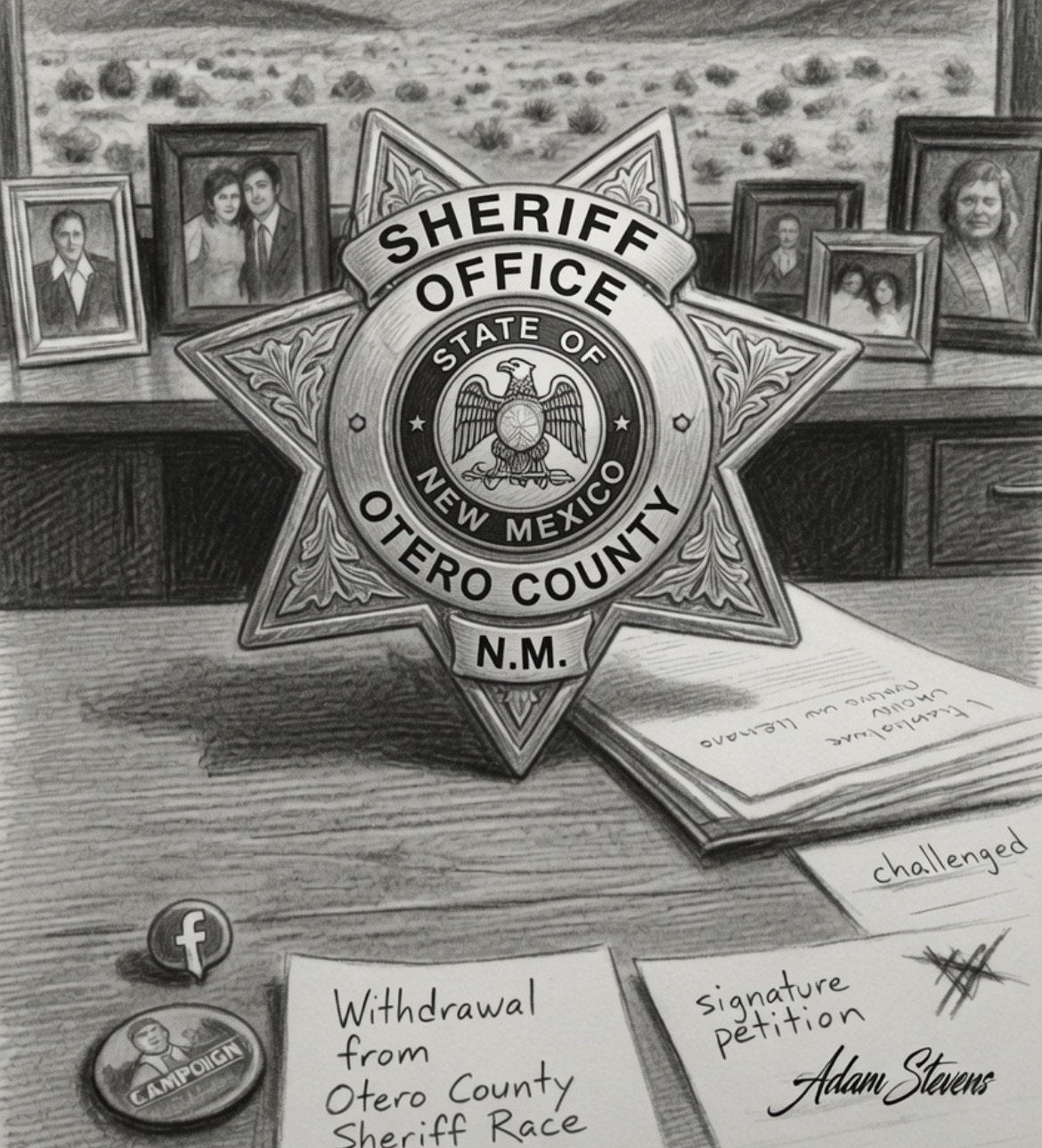 Independent Otero County Sheriff’s Candidate Roderick Saint Announces Withdrawal