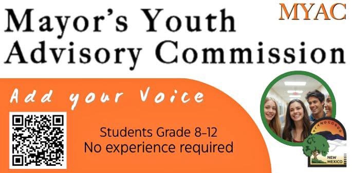 Alamogordo Launches Youth Advisory Commission to Amplify Student Voices in Local Government – Seeking Applicants