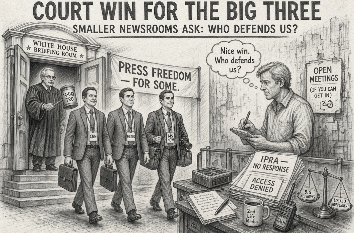 Court Win for CNN, Politico and MS NOW Leaves Smaller Newsrooms Asking: Who Defends Us?