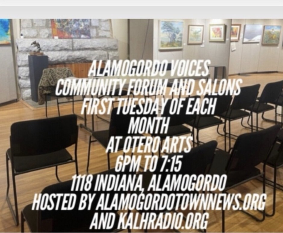 Meet the Candidates Non-partisan Community Forum Oct 6, 6 pm Otero Arts