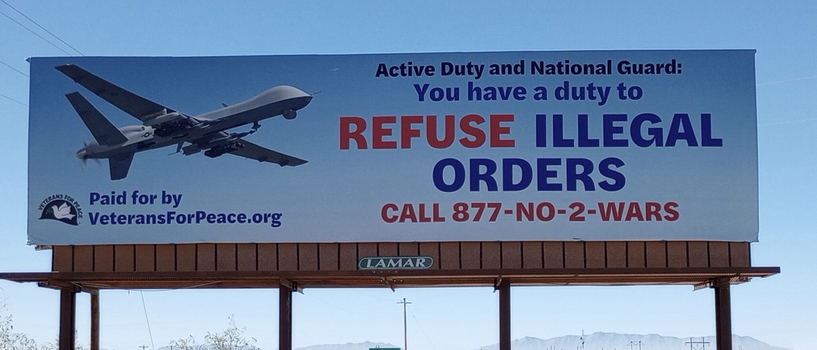 In a Military Town, Billboard Near Holloman Sparks Debate — but also Finds Advocates